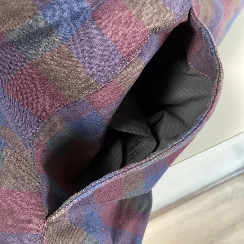 Lululemon Plaid Stretch Commission Shorts